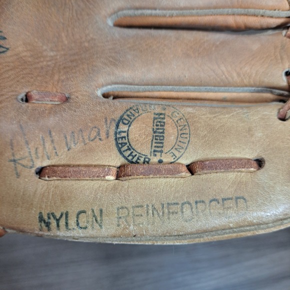 Vintage Regent 5128 Curt Simmons Autograph Baseball Glove Leather 11-12 - Picture 6 of 7